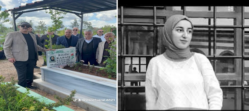Eşref Saral, Rojin ve Narin’in Kabri Başında Dua Etti