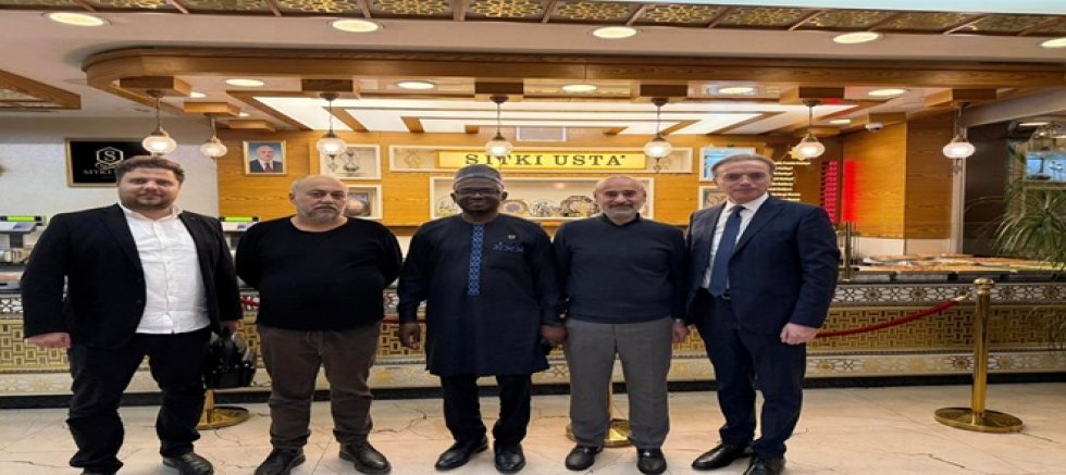 Gana Büyükelçisi Sy Nasireddin, Sıtkı Usta Çukurambar Şubesi’nde Ağırlandı