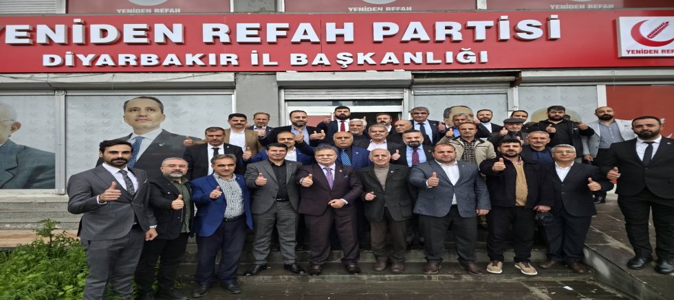 Yeniden Refah Partisi Diyarbakır’da Güçlü Katılımla Toplandı