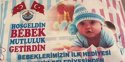 Çermik Belediyesi’nden “Hoş Geldin Bebek” Projesi