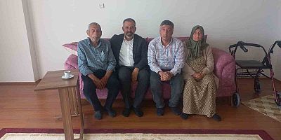 DİKO Başkanı Yüksel, hayatını kaybeden gazetecinin ailesine ziyarette bulundu