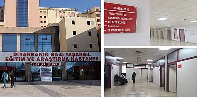 DİYARBAKIR GAZİ YAŞARGİL EĞİTİM VE ARAŞTIRMA HASTANESİ’NDE ISINMA KRİZİ: HASTALAR SOĞUKTA ÜŞÜYOR, PERSONEL TEPKİLİ