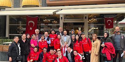 Down sendromlu çocukları Sıtkı usta konuk etti