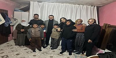 EĞİL BELEDİYE BAŞKANI VATANDAŞIN İFTAR SONRASINA MİSAFİR OLDU 