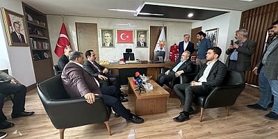 Erbil Valisi Xoşnav Diyarbakır Ak Parti İl Başkanı’nı ziyaret etti