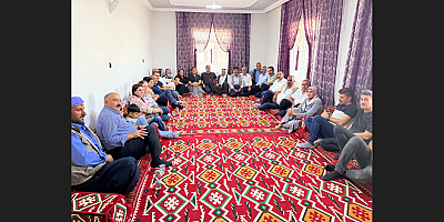 Eşbaşkanlar Alatosun’da yurttaşları ziyaret etti