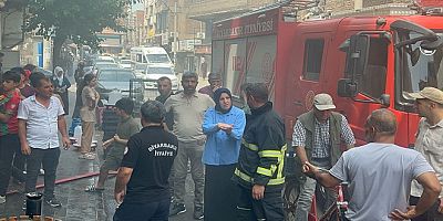 Fatih Caddesi’ndeki Yangına Muhtarlıktan Etkili ve Hızlı Müdahale
