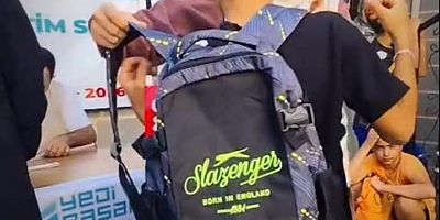 Hayırsever iş adamı Bozkuş, bu yıl da öğrencileri unutmadı