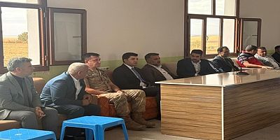 Hazro Belediye Başkanı Fuat Mehmetoğlu, Cami Açılışına Katıldı