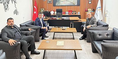 Hazro İlçe Belediye Başkanı Fuat Mehmetoğlu’ndan Tapu ve Kadastro Ziyareti