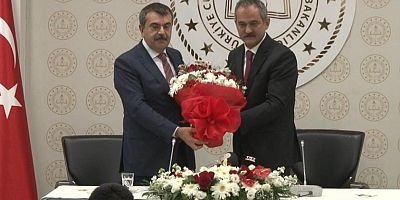 Milli Eğitim Bakanlığında devir teslim töreni