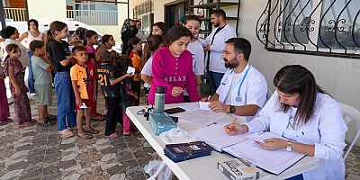 Sarıdallı Mahallesi'nde kadınlar ve çocuklar için kapsamlı sağlık taraması