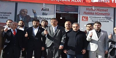 Yeniden Refah Partisi’nden Yenişehir’de Coşkulu Seçim Bürosu Açılışı