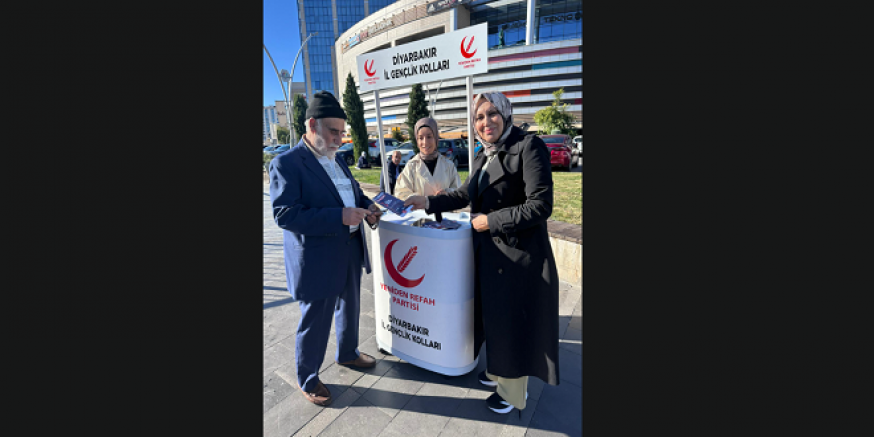 Yeniden Refah Partisi Kadın Kolları’ndan Üyelik ve Kongre Çalışması